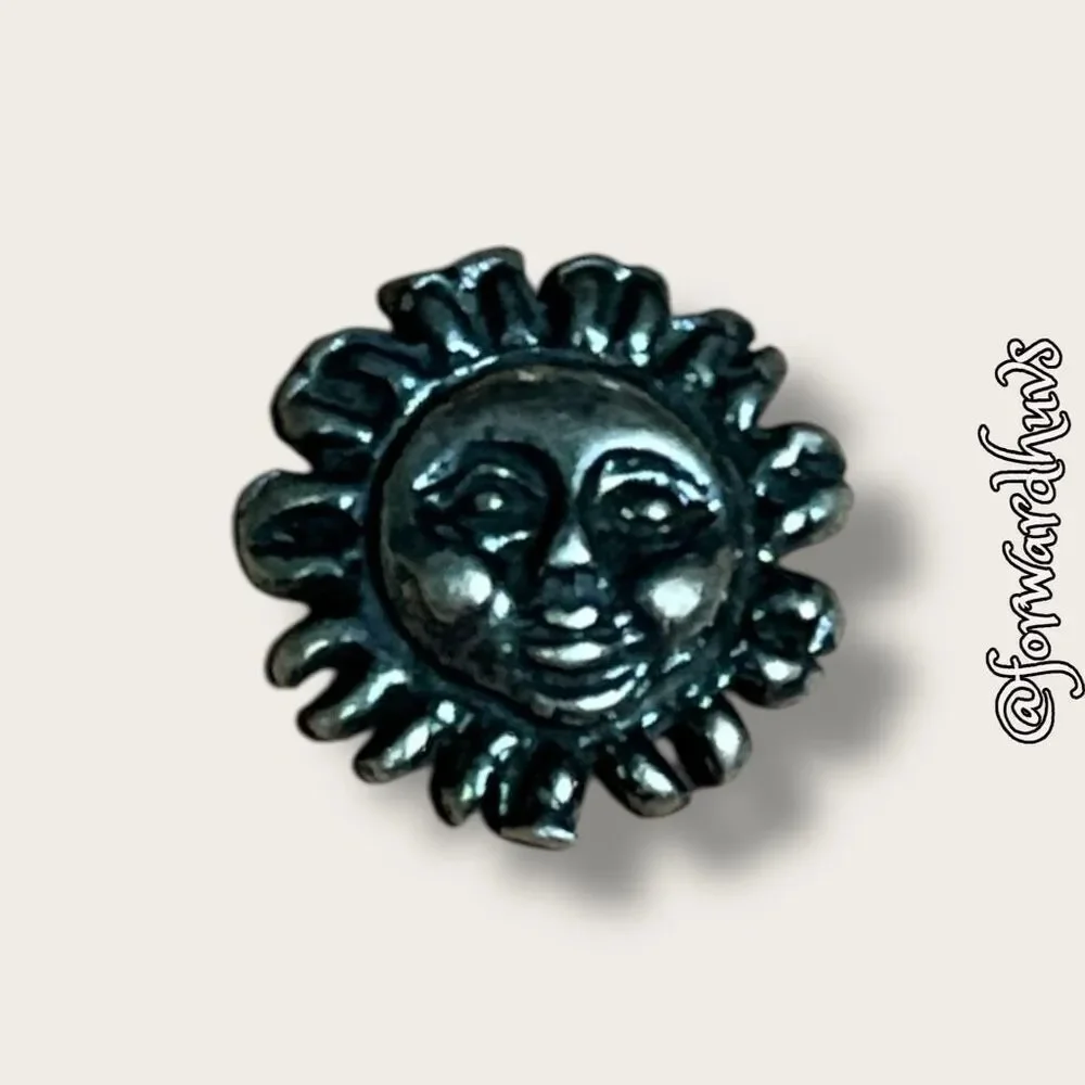 Bundle Sale 3 for $15 | Silver-Tone Sunshine Earrings